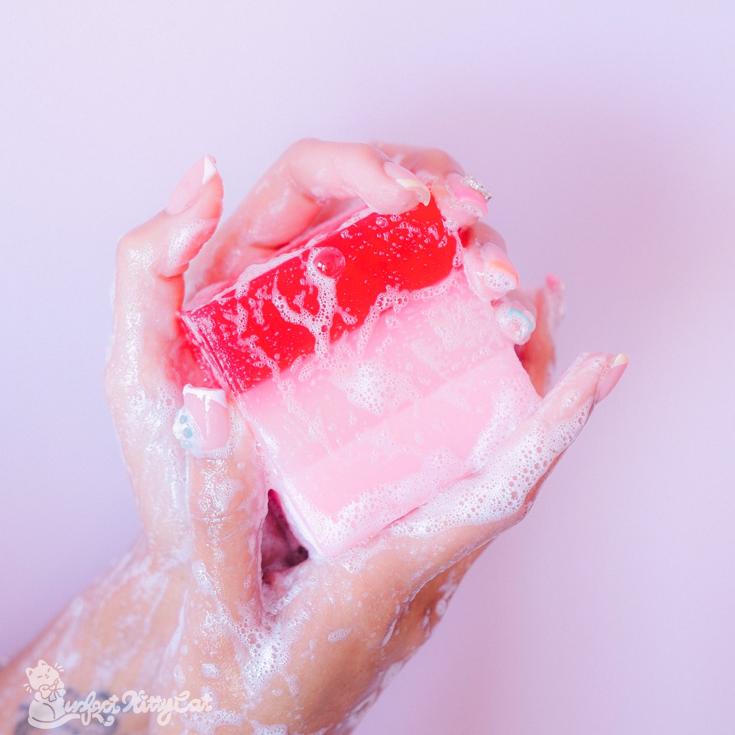 PRE ORDER Pink Passion Kitty Soap Cleansing Bar | Body & Skin Care